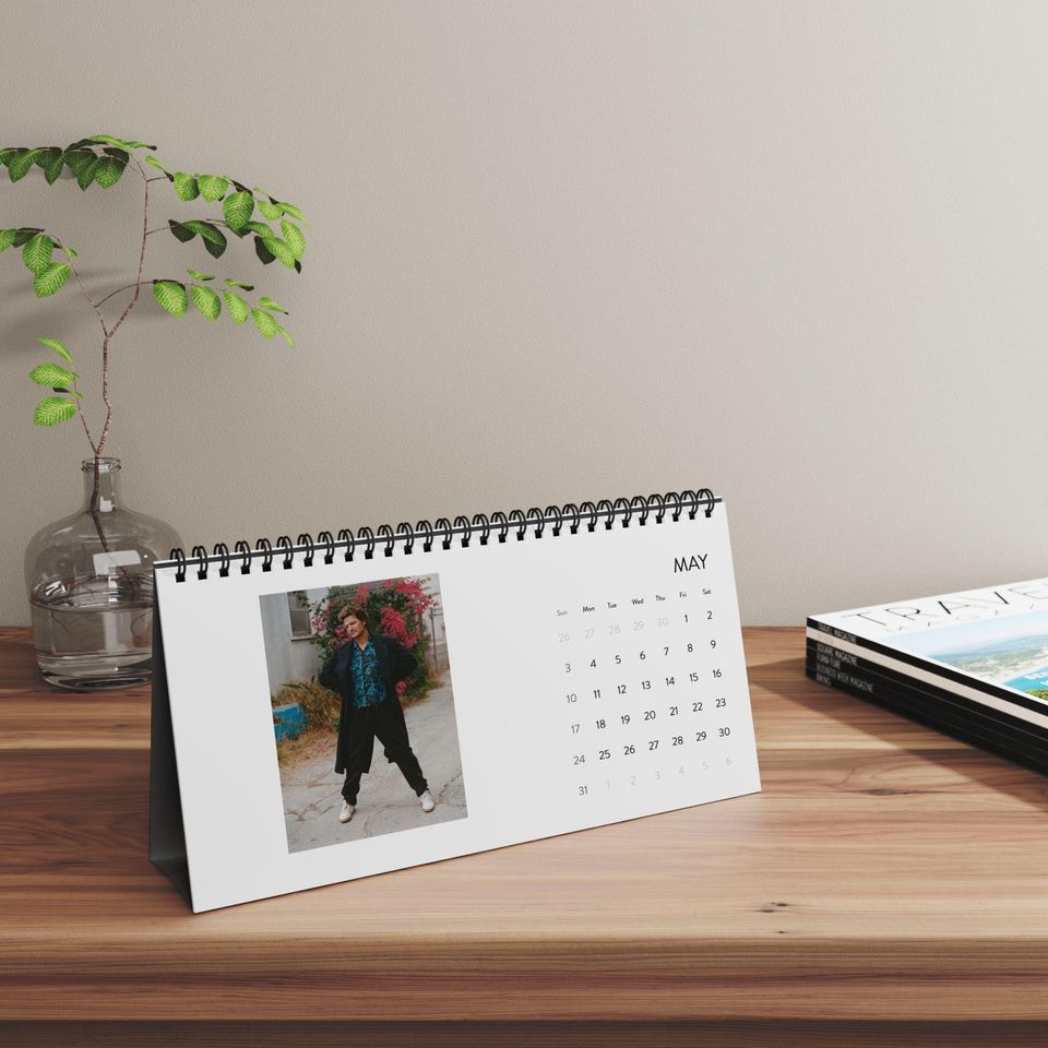 Pedro Pascal - 2026 Desktop Calendar