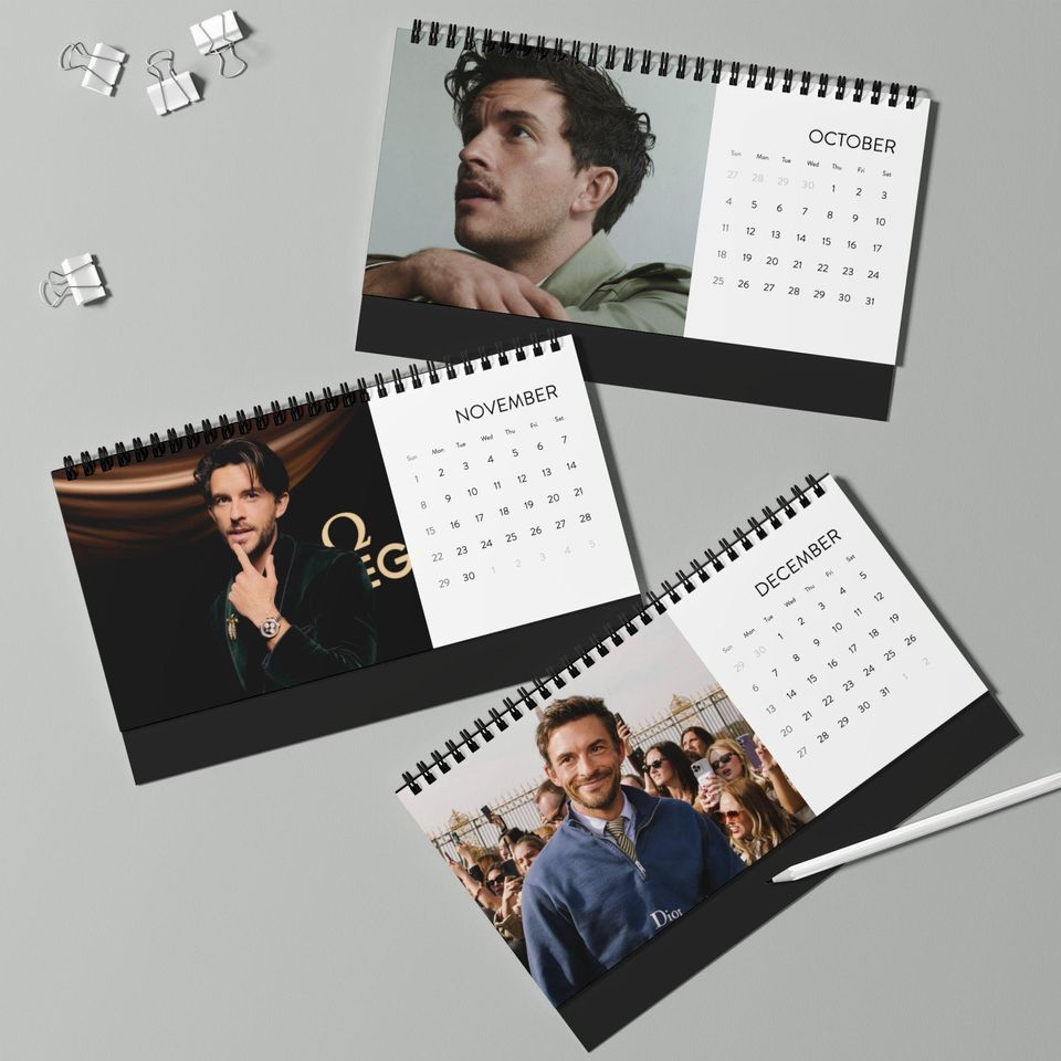 Jonathan Bailey - 2026 Desktop Calendar