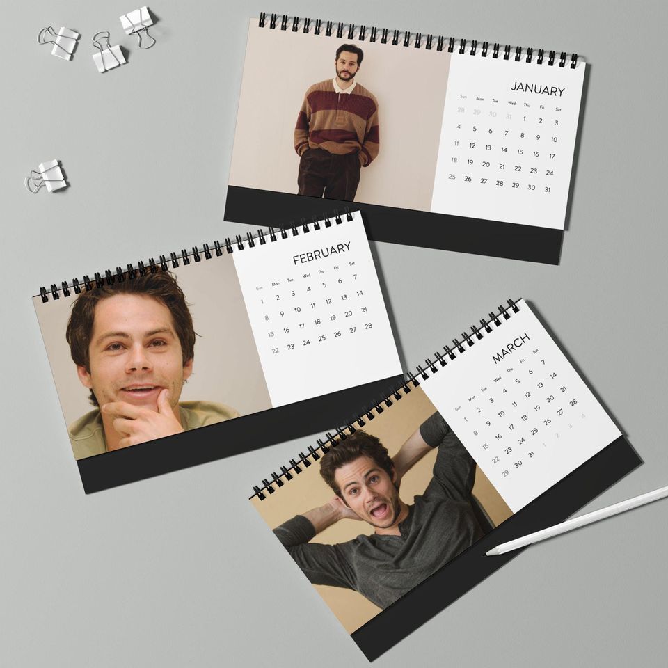 Dylan O'Brien - 2026 Desktop Calendar
