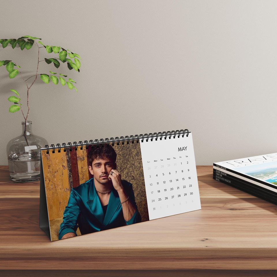 Charles Leclerc - 2026 Desktop Calendar