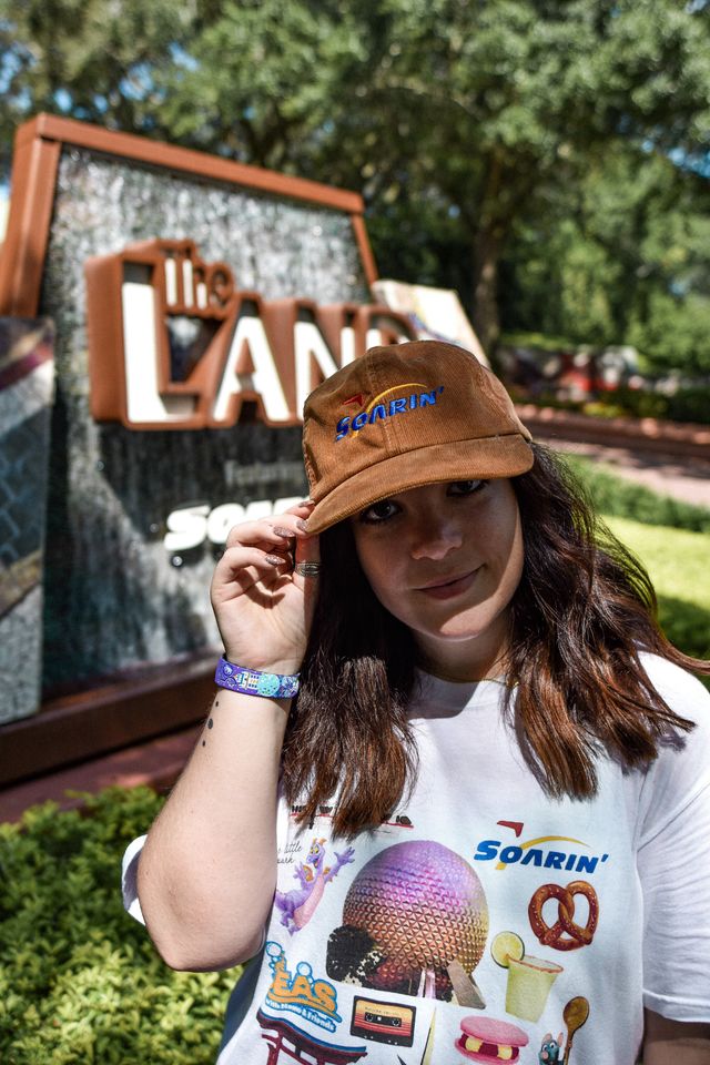 Soarin' Epcot Inspired Embroidered Corduroy Hat in Multiple Colors
