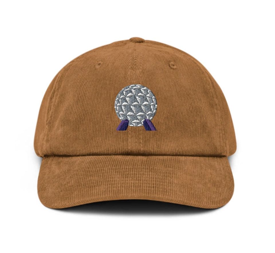 Epcot Embroidered Corduroy Hat in Multiple Colors