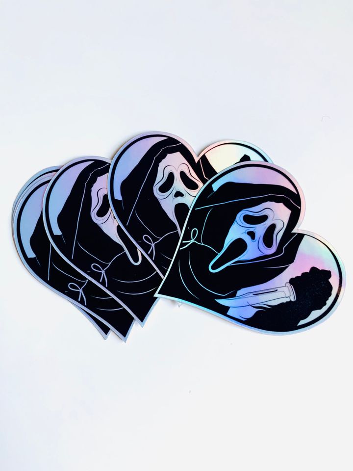 GhostFace Horror Sticker | Horror Film Scream Sticker