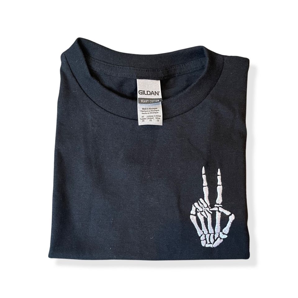Embroidered Halloween Sweatshirt, Embroidered Pullover, Skeleton Sweatshirt