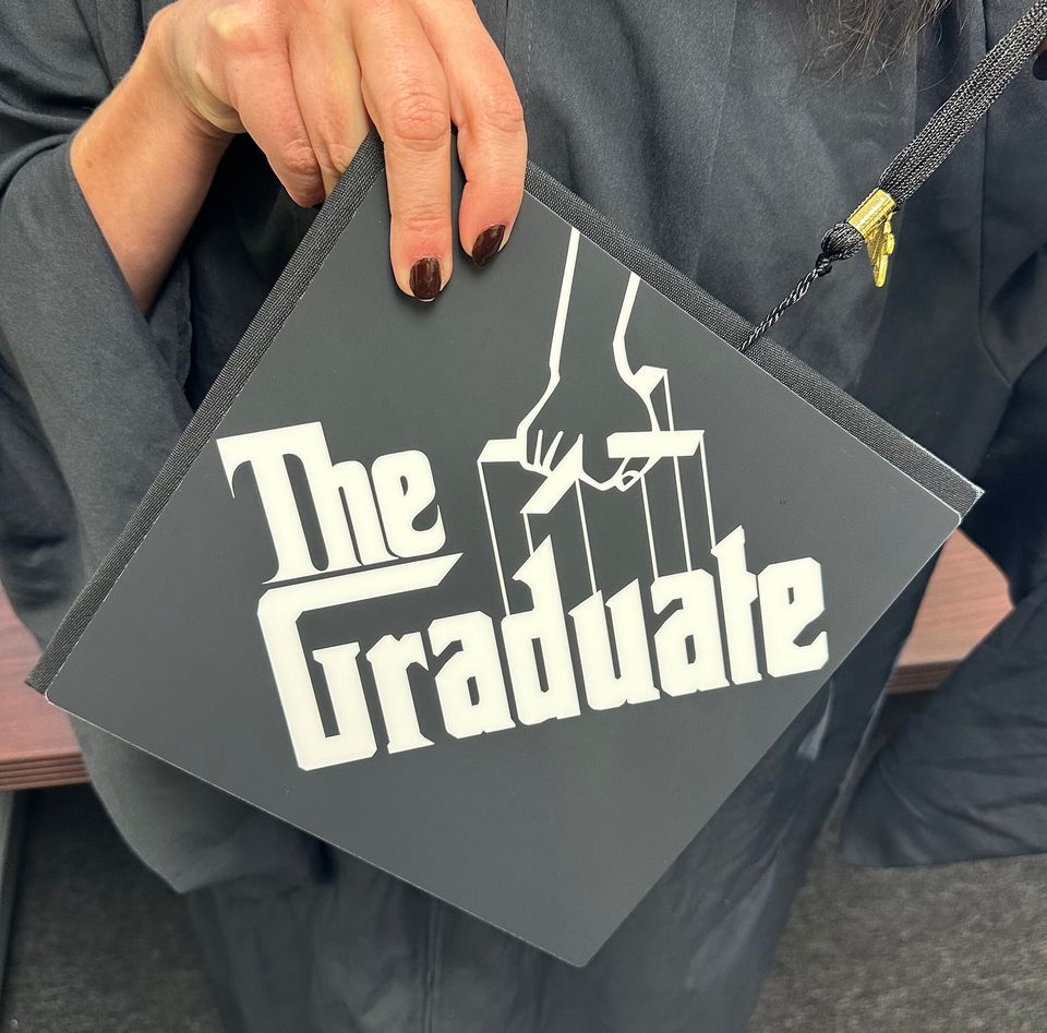 Grad Cap Topper The Graduate