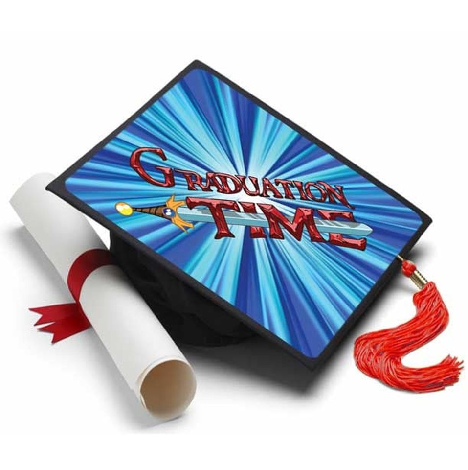 Grad Cap Topper Graduation Time Decorations