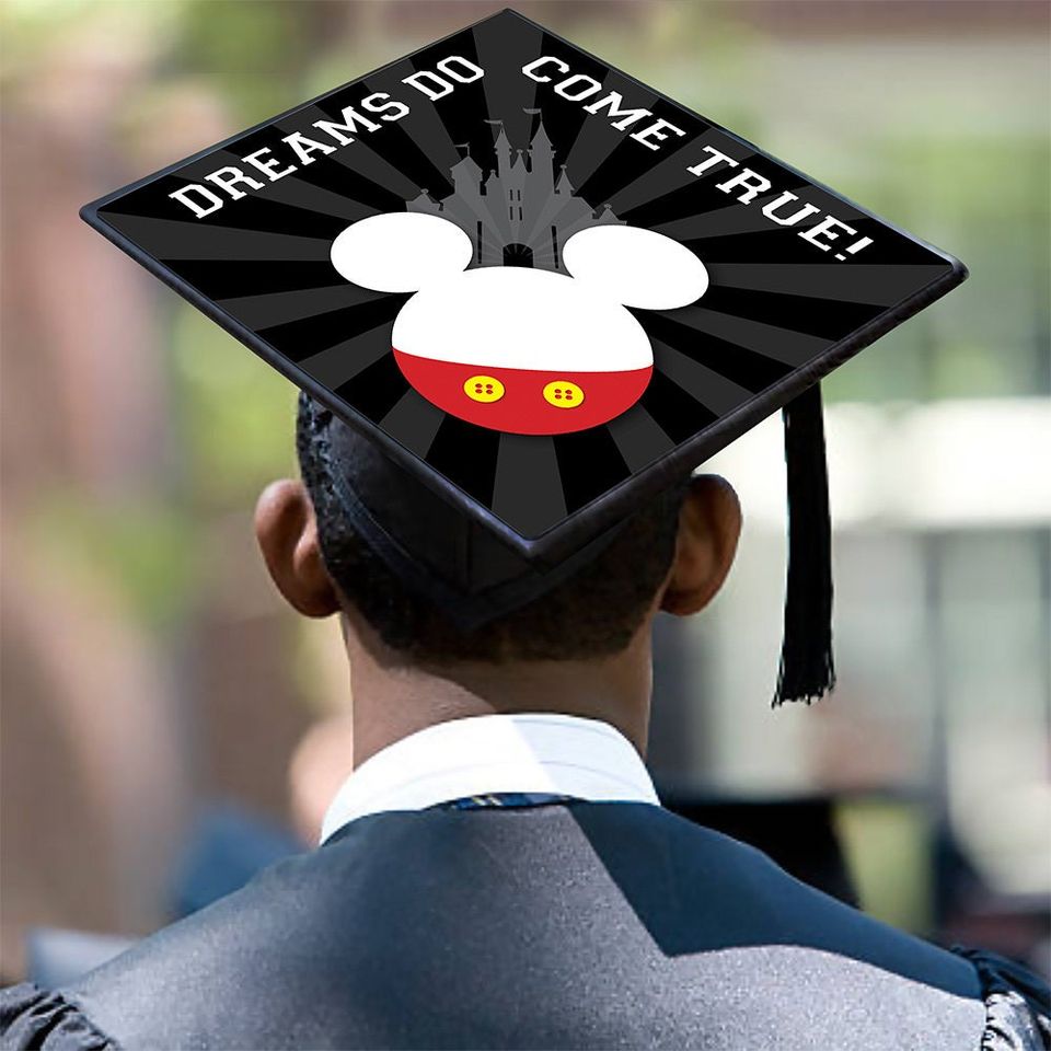 Mickey Mouse Graduation Cap Topper