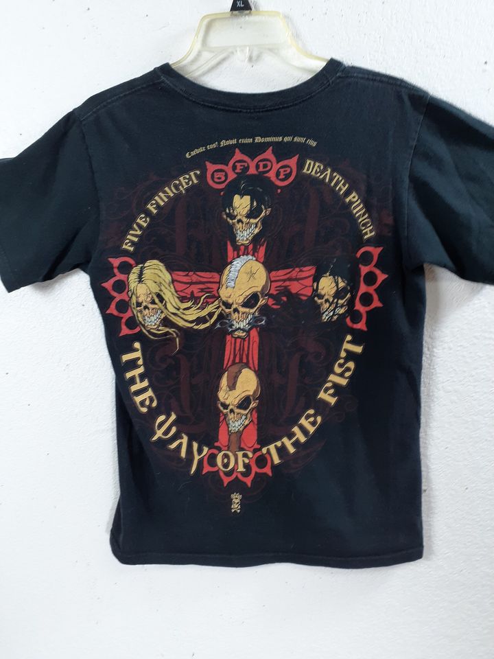CLEARANCE Metal Band TShirt - Authentic Distressed Five Finger Death Punch T Shirt