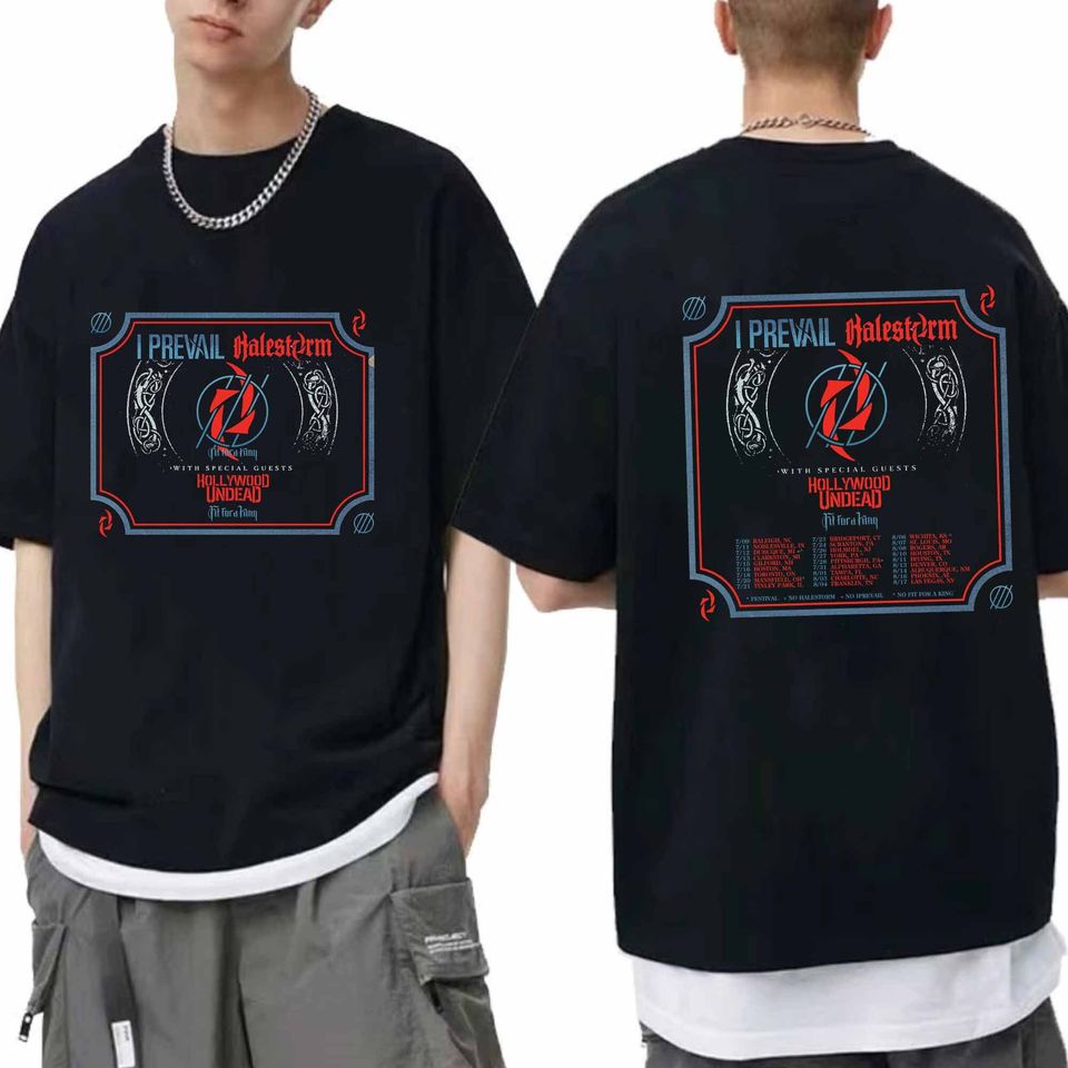 Halestorm, I Prevail 2024 Tour Shirt