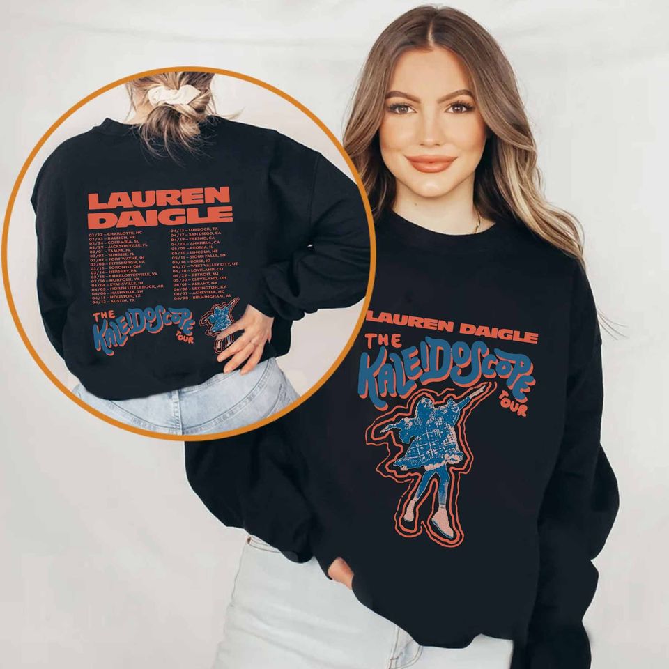 Lauren Daigle 2024 Tour Thank God I Do Sweatshirt