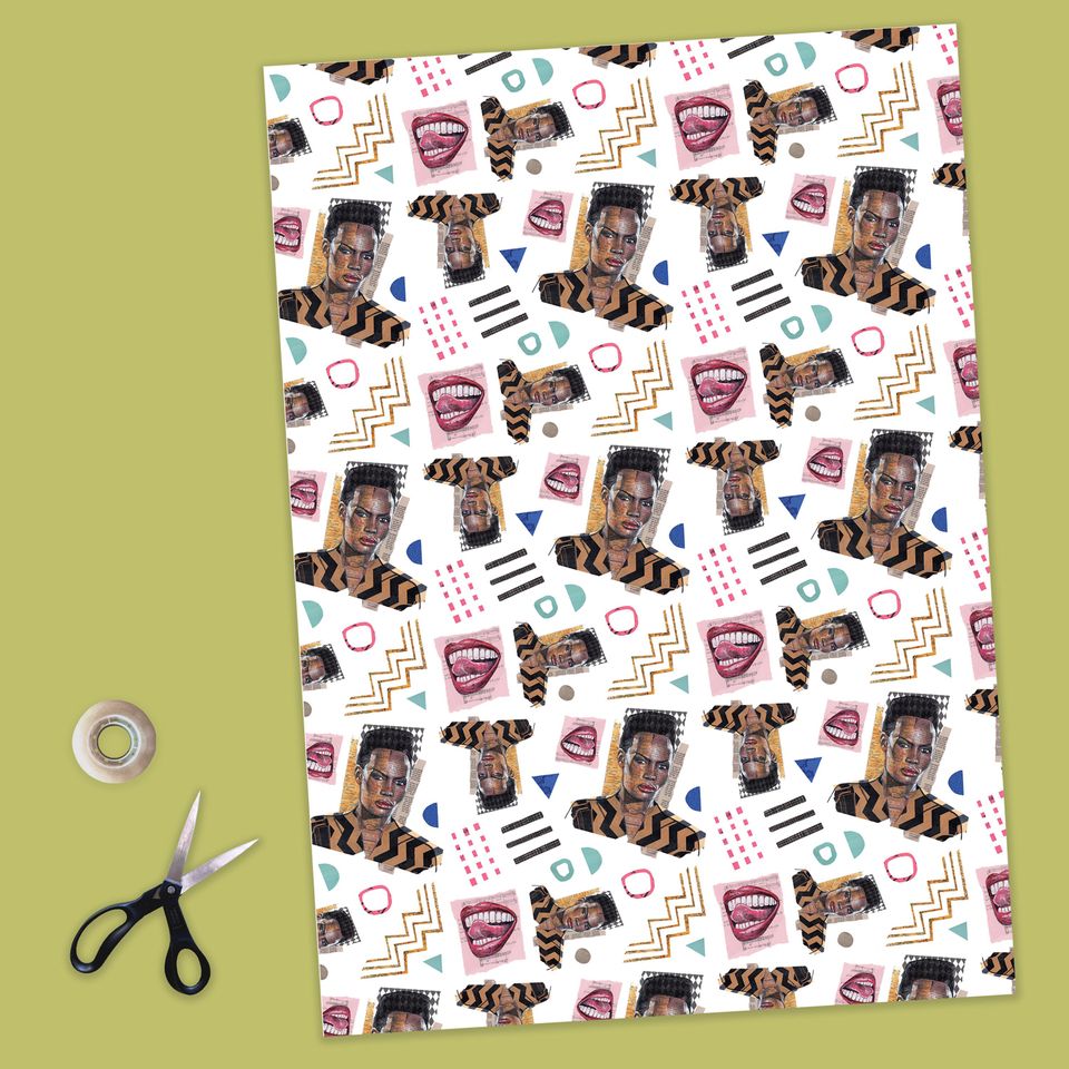 Grace Jones Wrapping Paper