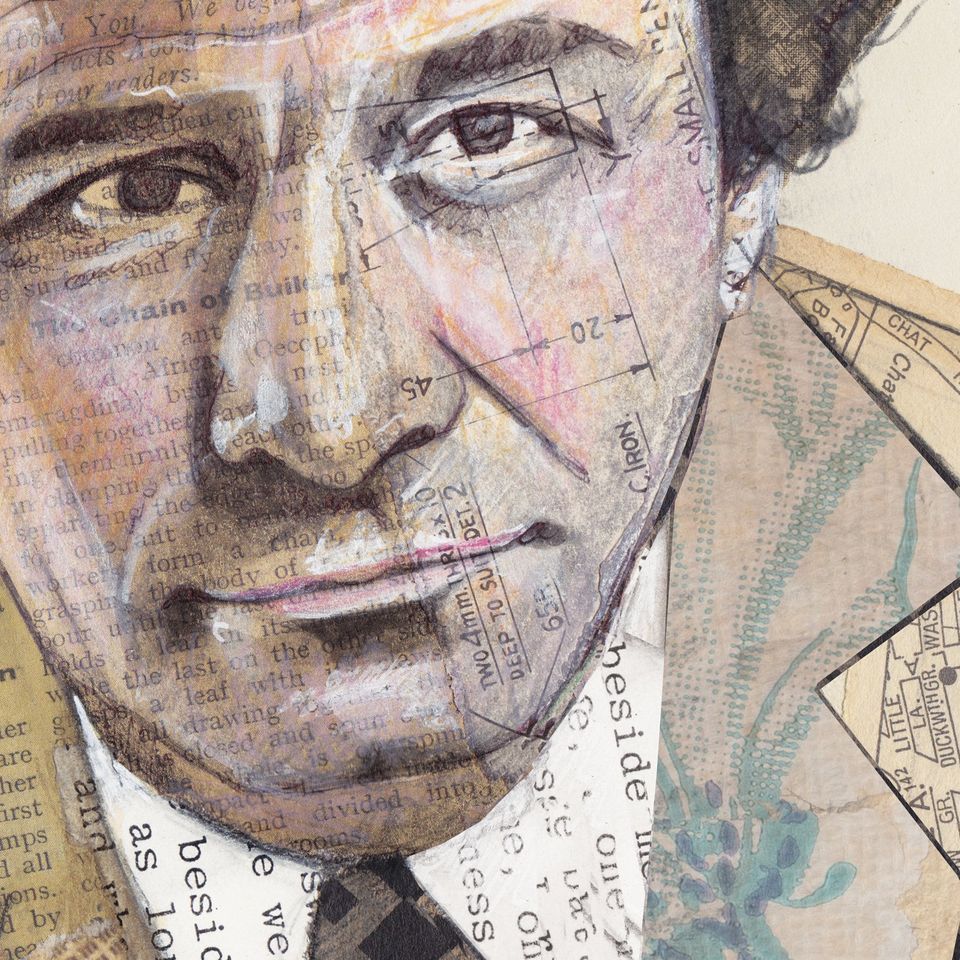 Columbo Wrapping Paper - Retro Detective Gift Wrap