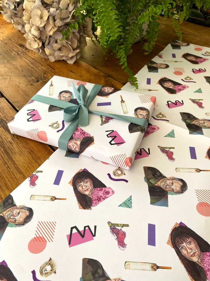 Neighbours TV Gift Wrap Paper Cardboard Packaging