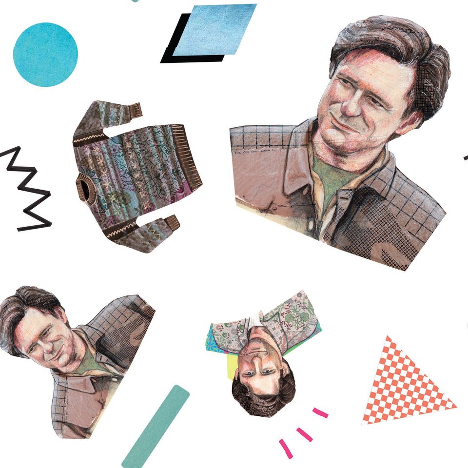 Bill Pullman 90s Rom-Com Nostalgia Gift Wrap
