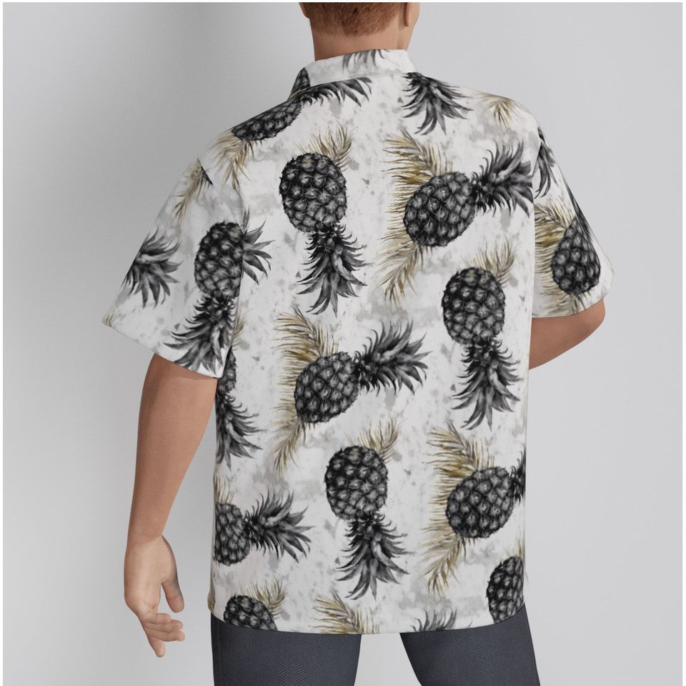 Upside Down Pineapple Hawaiian Shirt