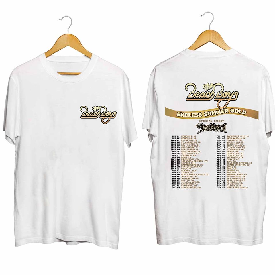 Beach Boys - Endless Summer Gold 2024 Tour Shirt