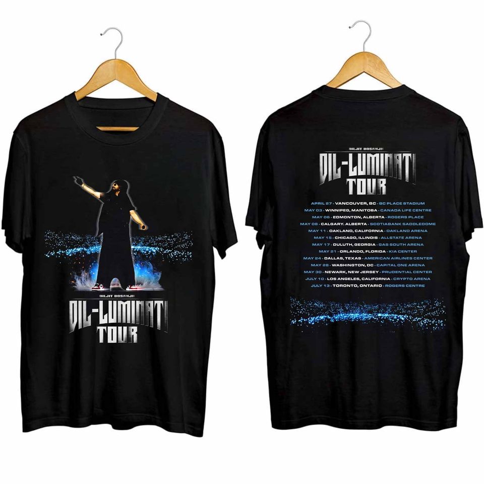 Diljit Dosanjh 2024 Dil-Luminati Tour Shirt
