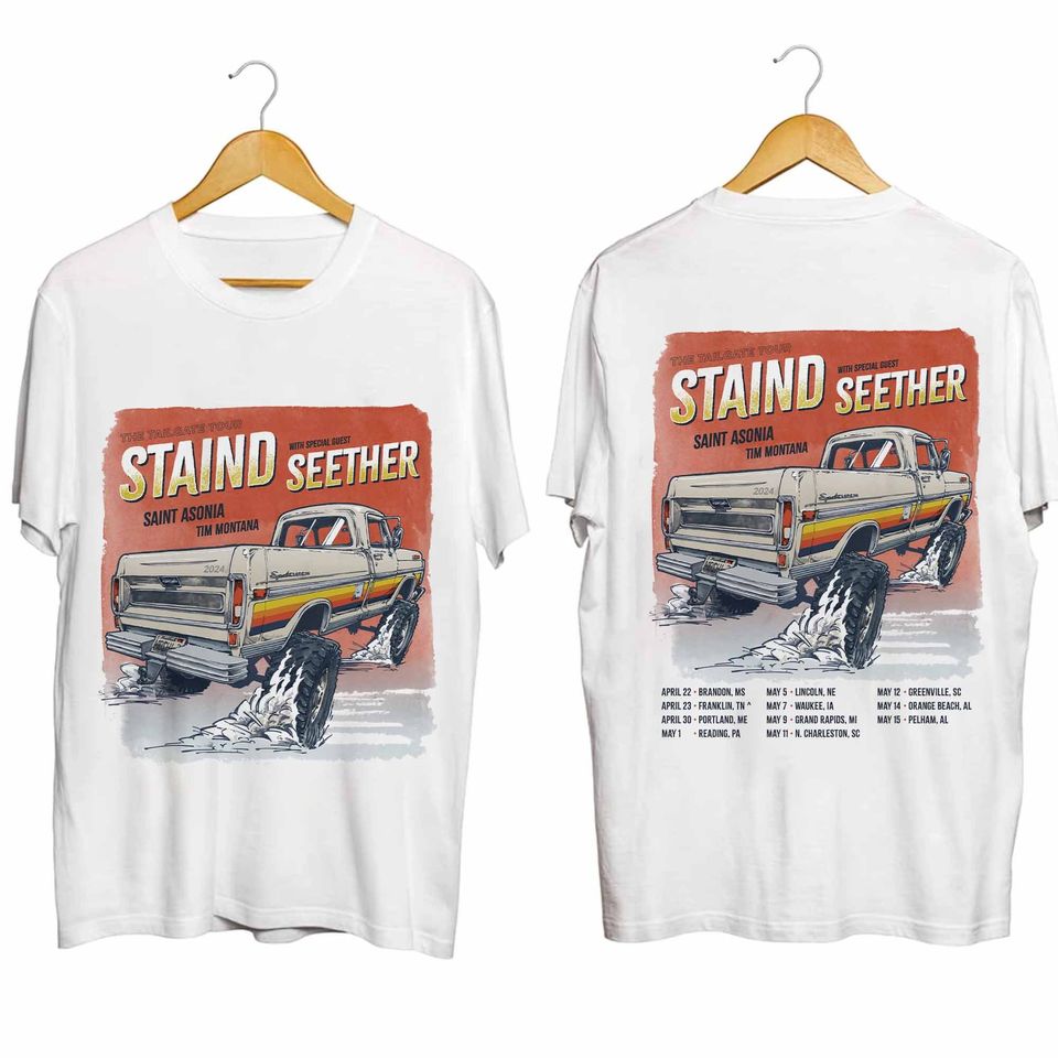 Staind 2024 Tailgate Tour Shirt