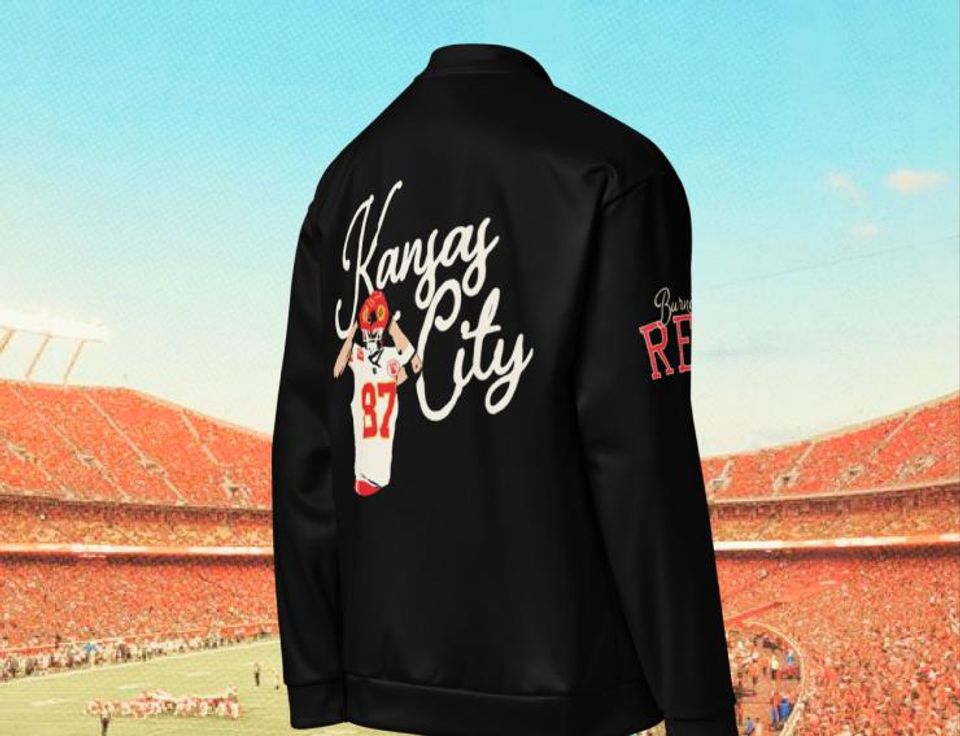 Kansas City Heart Hands Bomber Jacket