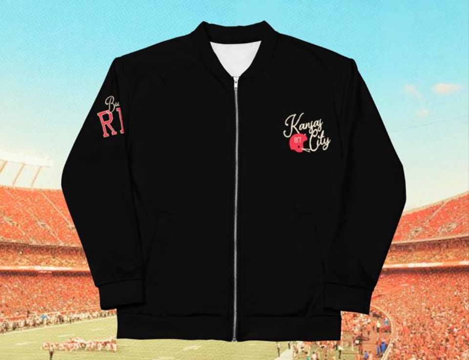 Kansas City Heart Hands Bomber Jacket