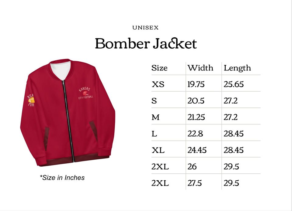 Kansas City Heart Hands Bomber Jacket