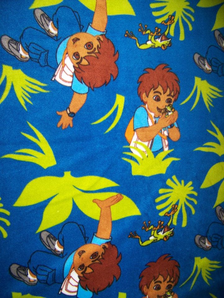 Diego Print Fleece Throw