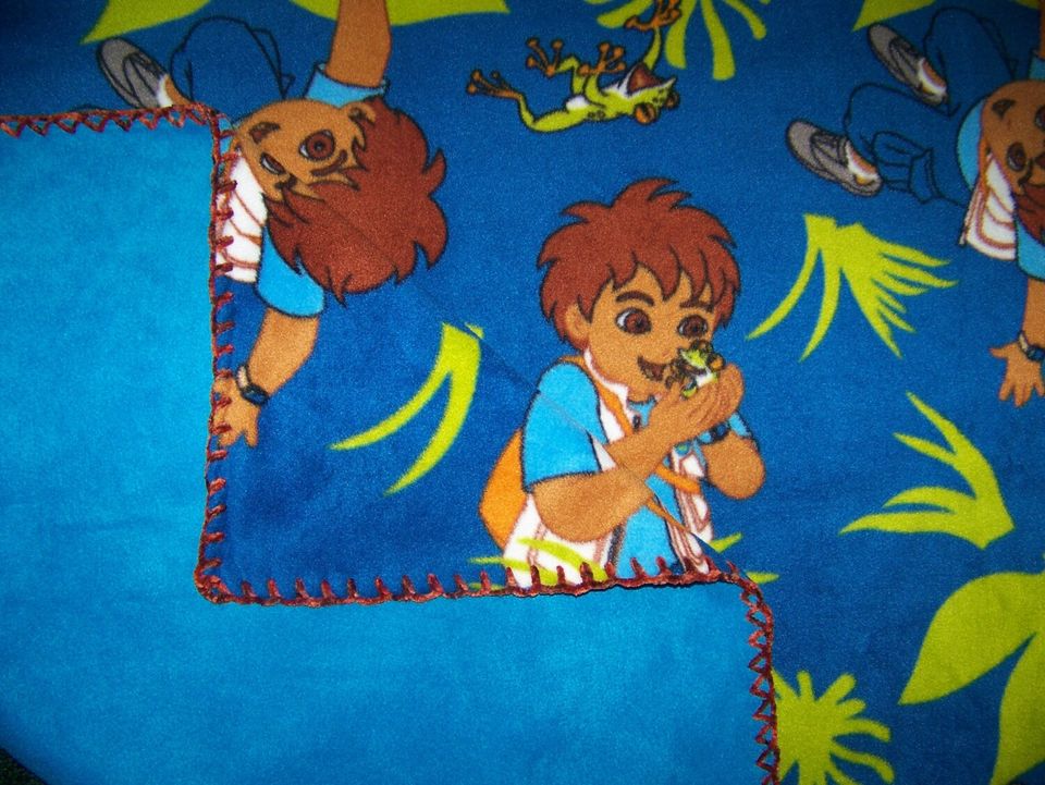 Diego Print Fleece Throw