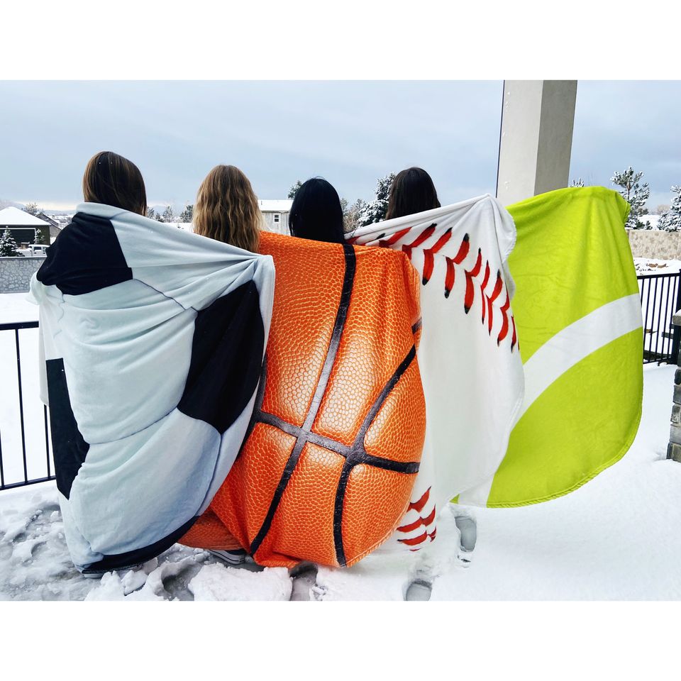 Basketball Ball Blanket