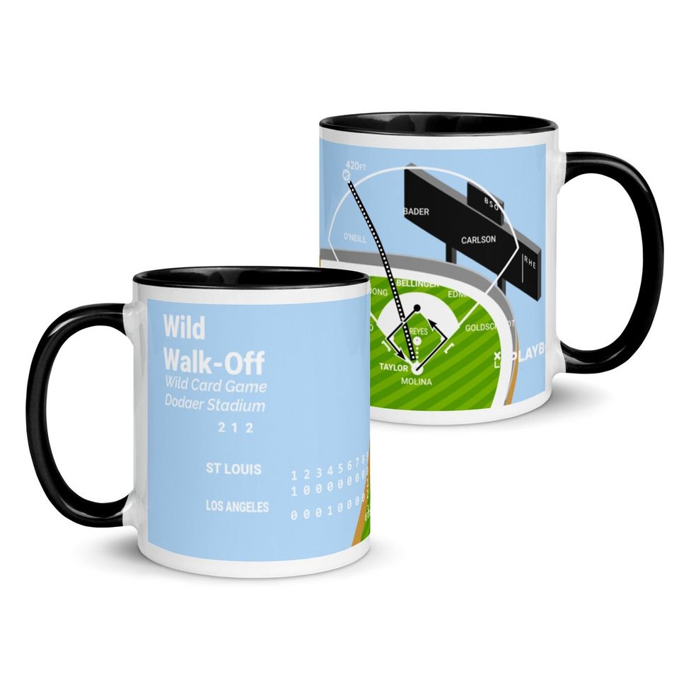 Greatest Dodgers Plays Mug: Wild Walk-Off (2021)