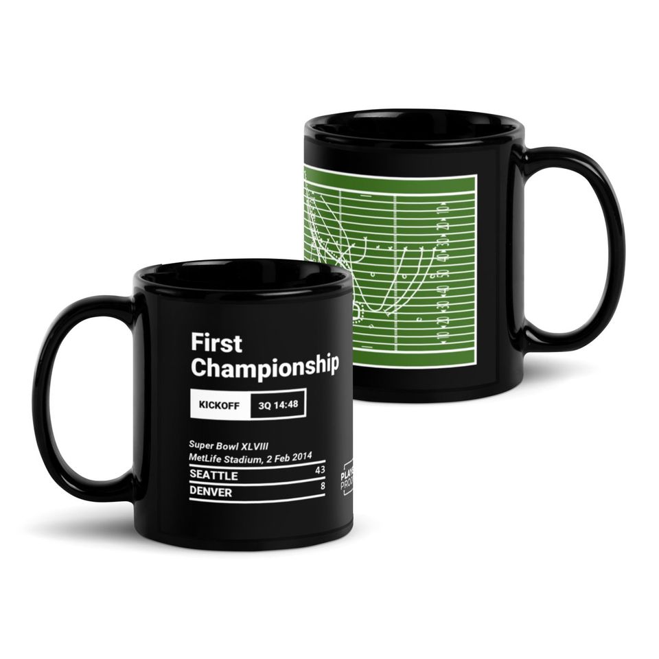 Greatest Seahawks Plays Mug: First Championship