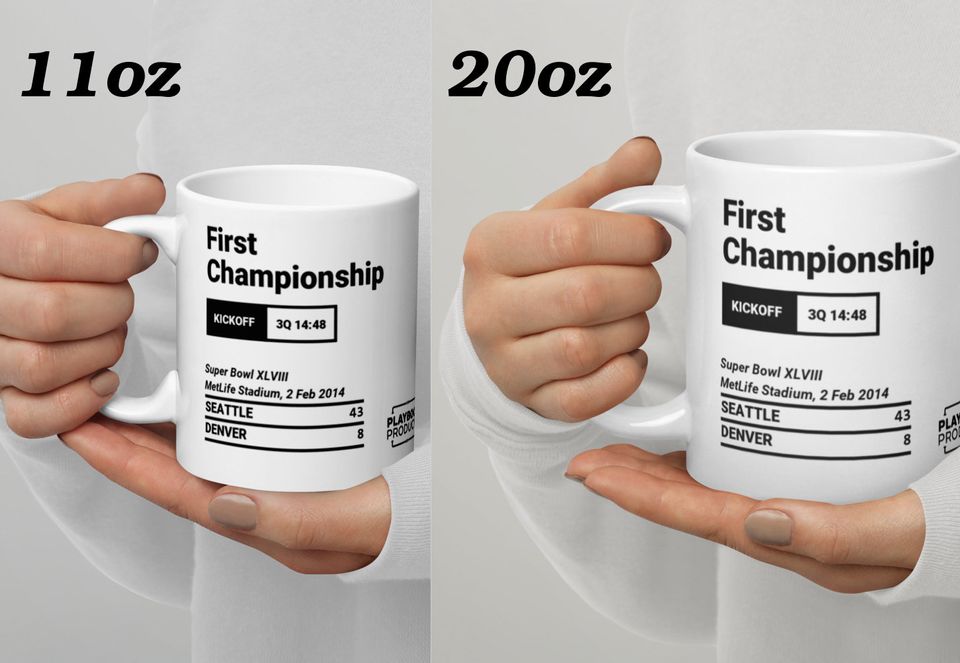 Greatest Seahawks Plays Mug: First Championship