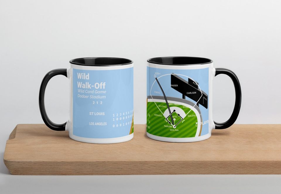 Greatest Dodgers Plays Mug: Wild Walk-Off (2021)