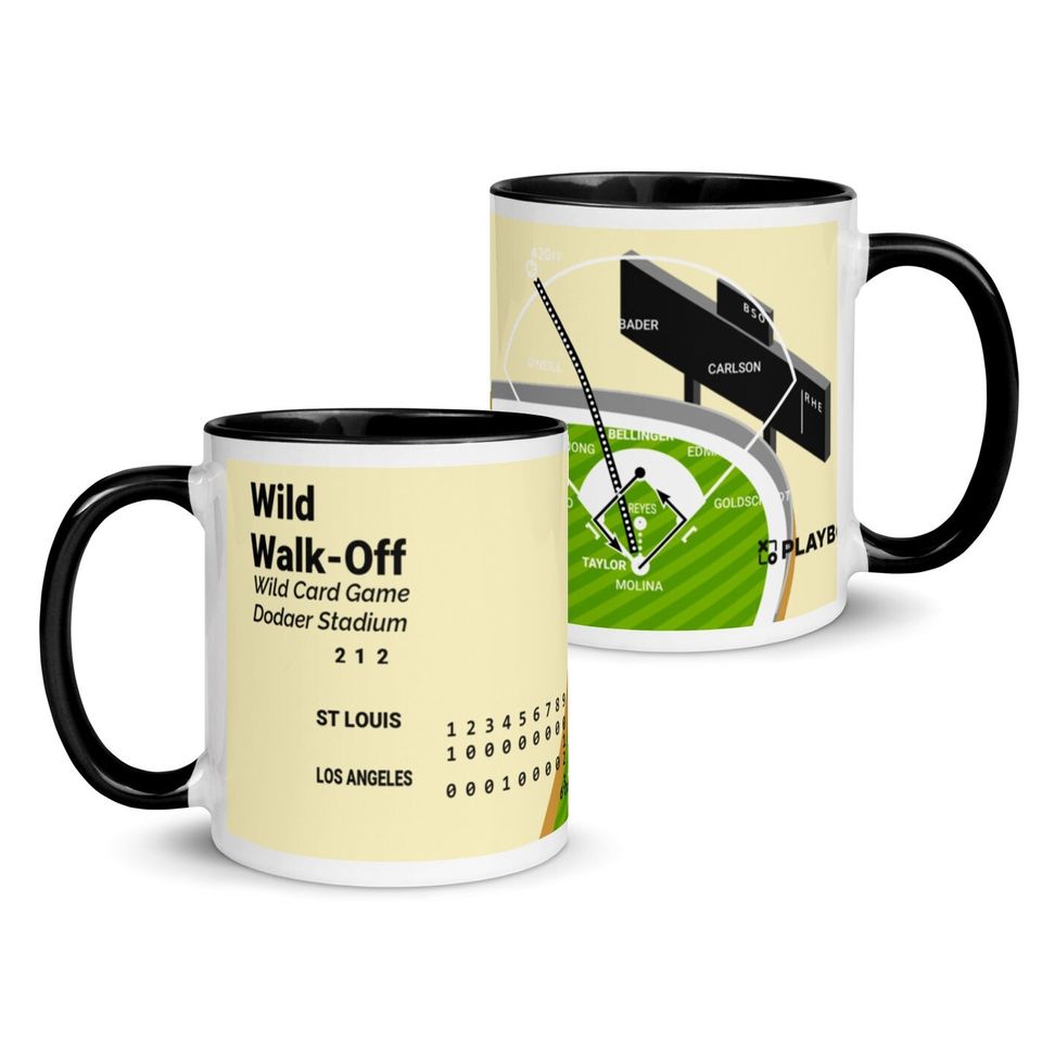 Greatest Dodgers Plays Mug: Wild Walk-Off (2021)