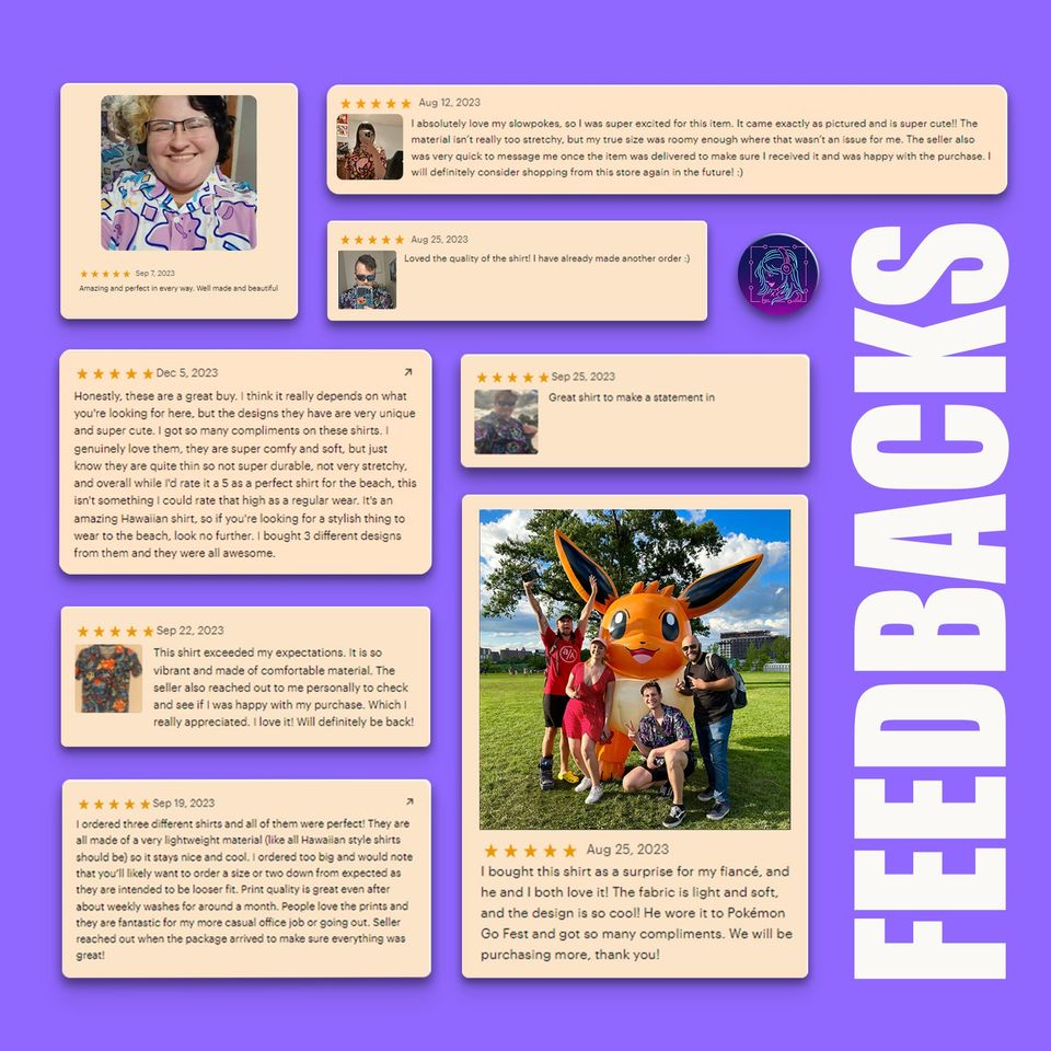 Mimikyu Ghost Hawaiian Button-Up Shirt Mimikyu Ghost Shirt Gift