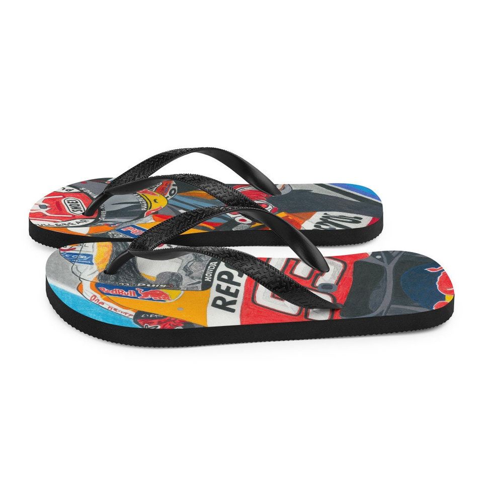 Marquez (Artwork) Flip Flops