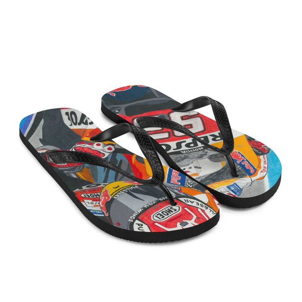 Marquez (Artwork) Flip Flops