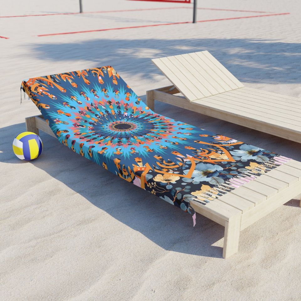 Boho Beach Towel / Pool Towel / Summer Vacation Gift