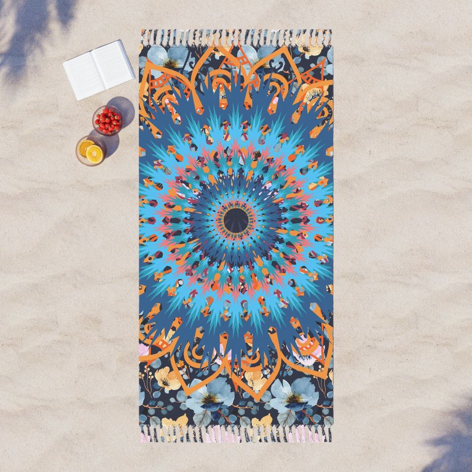 Boho Beach Towel / Pool Towel / Summer Vacation Gift