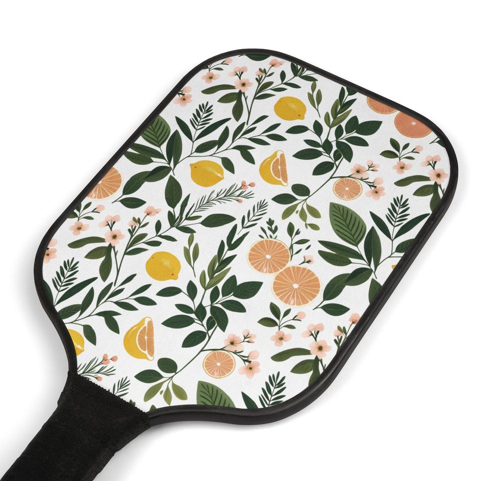 Lemons and Florals Pickleball Kit