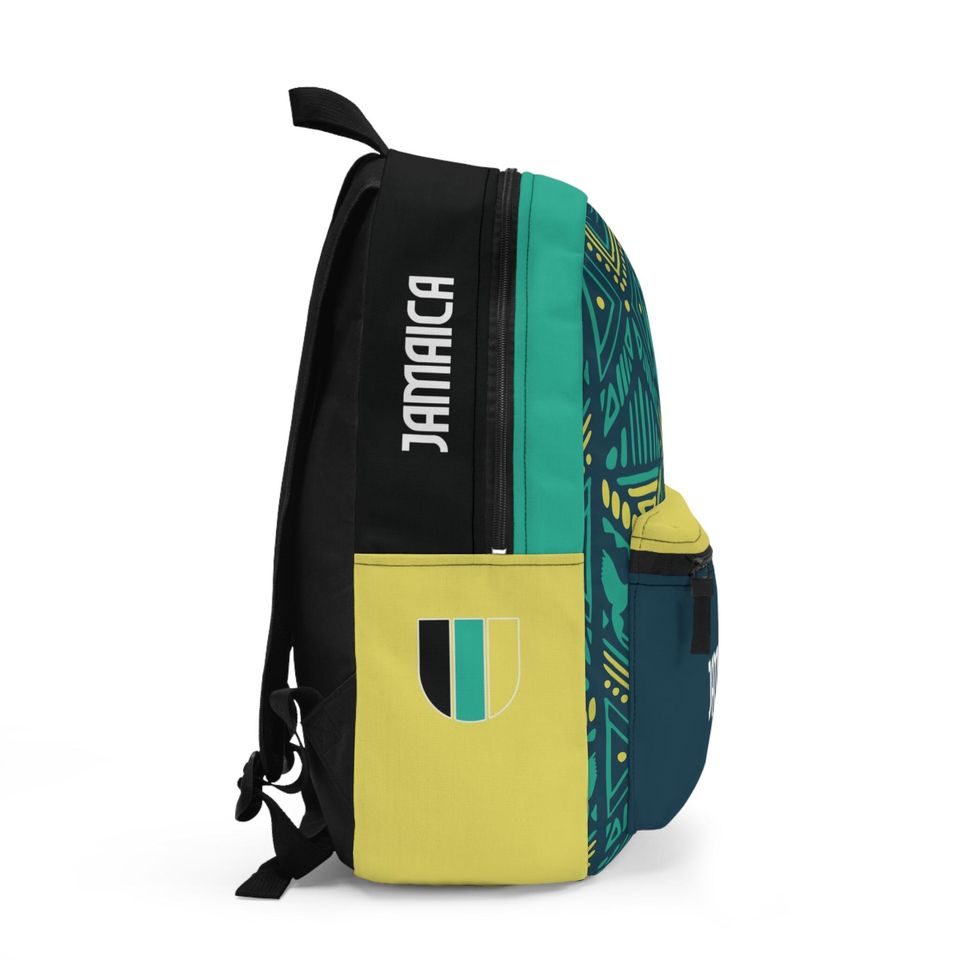 Jamaica National Soccer Team Backpack - Iconic Green, Black, and Gold