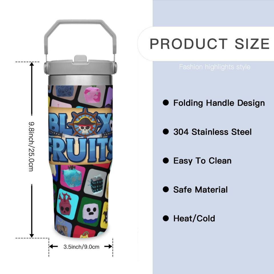 Blox Fruits (30oz) Water Bottle