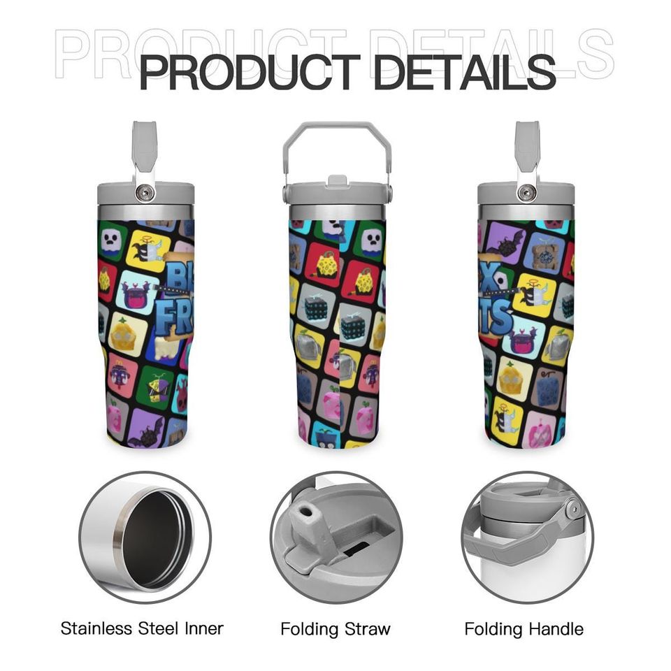 Blox Fruits (30oz) Water Bottle
