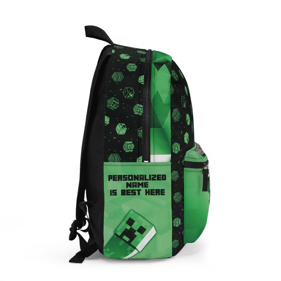Minecraft Backpack for Gamers, Durable Adventure Bag