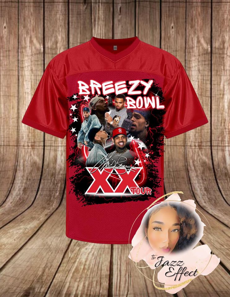 Breezy Bowl Mesh Football Jersey