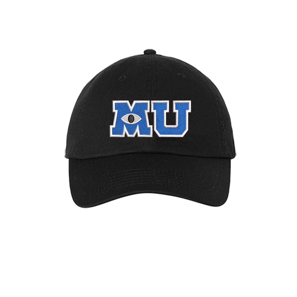 Monsters University MU Embroidered Baseball Cap