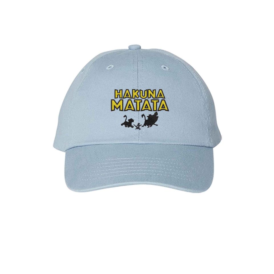 Hakuna Matata Embroidered Baseball Cap