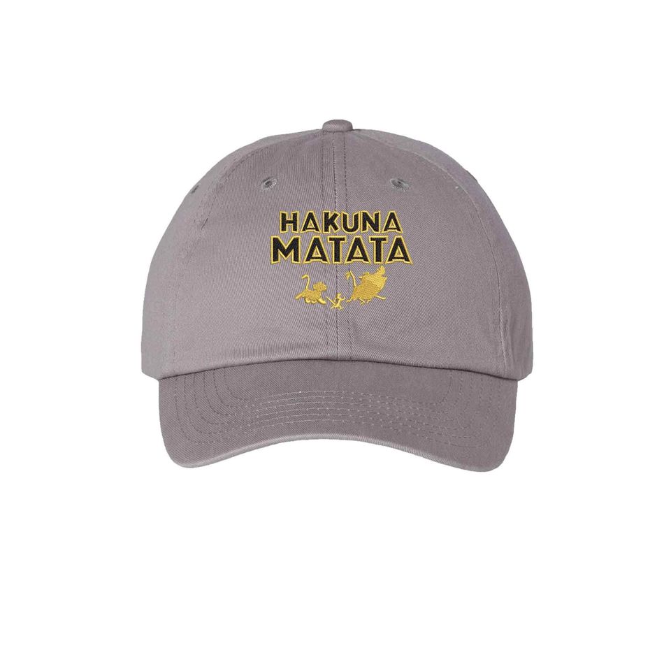 Hakuna Matata Embroidered Baseball Cap