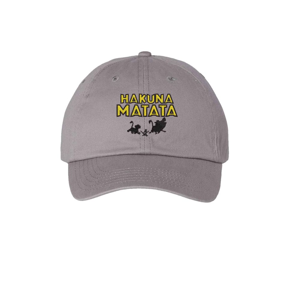 Hakuna Matata Embroidered Baseball Cap
