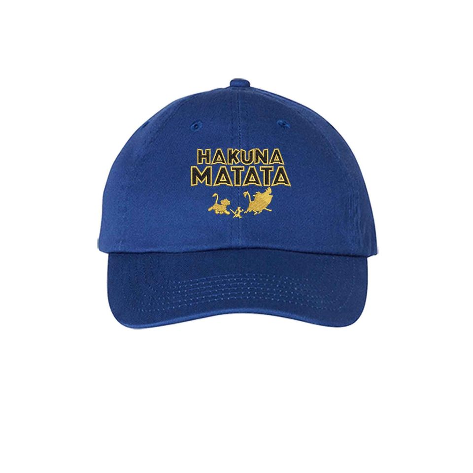 Hakuna Matata Embroidered Baseball Cap