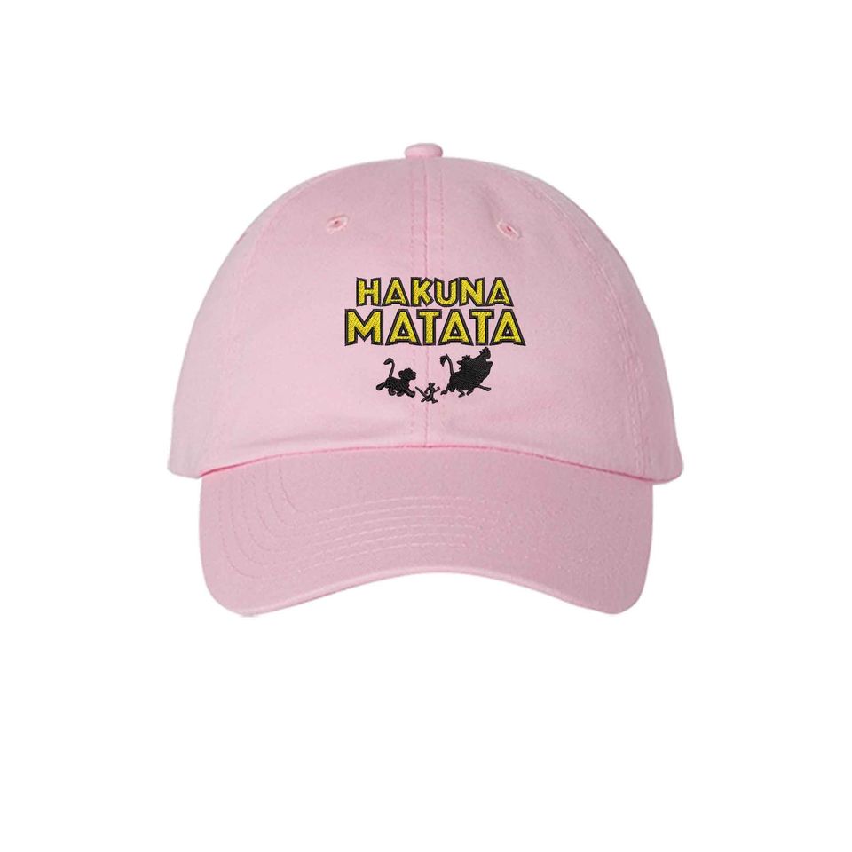 Hakuna Matata Embroidered Baseball Cap